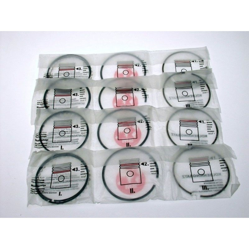 Jeu segments Ø 75 mm Peugeot 203 403 - 7cv - 2.5x2.5x2.5x4.5x4.5